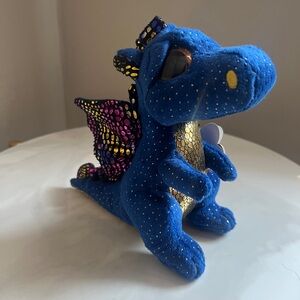 Ty beanie boo Plush Dragon Saffire dragon